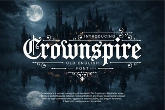 Discover Crownspire Font for Your Creative Projects