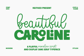 Caroline Font Design Guide & Creative Uses