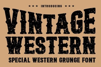 Vintage Western Fonts: Design Tips & Creative Projects
