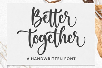 Better Together: the Font for Creative Collaboration